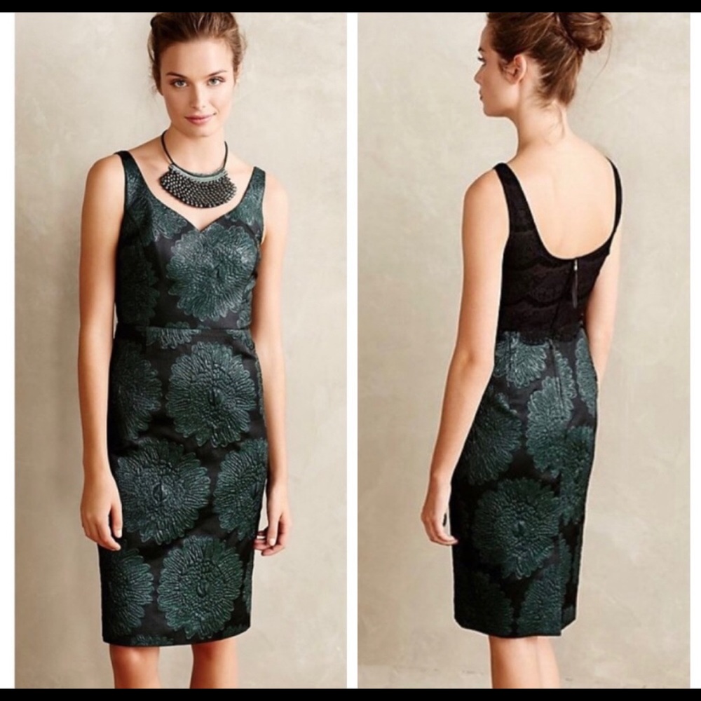ANTHRO LEIFSDOTTIR Hidden Blooms Lace Dress